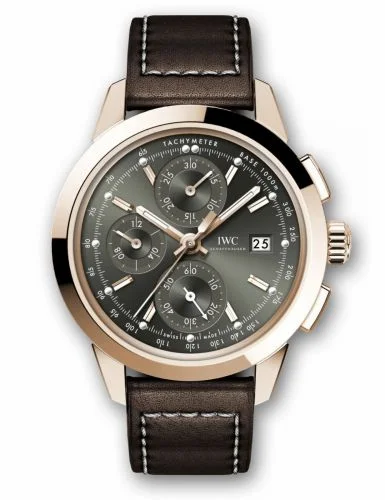 IWC Ingenieur Chronograph Custom Red Gold / Green-Gold / Calf IW3808-CY (IW3808CY)
